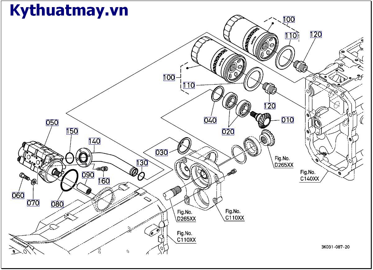 Bơm thủy lực. lọc thủy lực